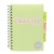 Pukka Green Pastel Project Book A5 200 Lined Pages 80gsm